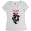 christmas in my heart Women's Triblend Scoop T-shirt