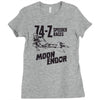 sanctuary speeder races Ladies Fitted T-Shirt
