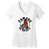famous in the 90's Women's V-Neck T-Shirt