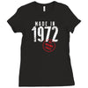 Made In 1972 All Original Parts Ladies Fitted T-Shirt