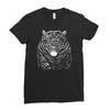 snarling tiger best trending Ladies Fitted T-Shirt