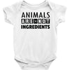Animals Are Not Ingredients Baby Onesie