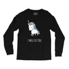 stabby the unicorn Long Sleeve Shirts