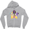 the crystal gems Zipper Hoodie