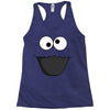 Cookie Monster Face Racerback Tank