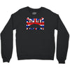skinhead union jack, ideal birthday gift or present Crewneck Sweatshirt