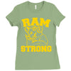 ram strong Ladies Fitted T-Shirt