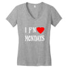 i f'n heart  mondays girls Women's V-Neck T-Shirt