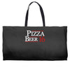 pizza and beer '16 Weekender Totes