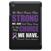 we don't know how strong we are until being strong is the only choice iPad Mini Case