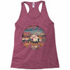 right here waiting Racerback Tank