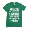 My Grandma Totally Most Favorite History Forever Ladies Fitted T-Shirt