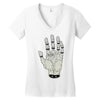 the hand of destiny Women's V-Neck T-Shirt