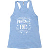 original parts vintage established 1985 perfectly aged Racerback Tank