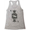 king of spades Racerback Tank