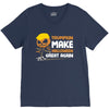 Trumpkin Make Halloween Great Again V-Neck Tee