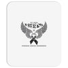 my hero is now my angel stomach cancer awreness Mousepad