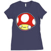 twitchy mushroom! Ladies Fitted T-Shirt