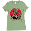 pretty guardian sumi e Ladies Fitted T-Shirt