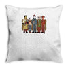king of the hell Throw Pillow