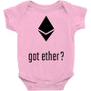 got ether ? Baby Onesie
