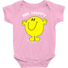 mr happy Baby Onesie