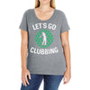 lets go clubbing Ladies Curvy T-Shirt