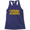 captain marvel 6 Racerback Tank