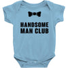 Handsome Man Club Bow Tie Baby Bodysuit