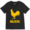 cock block V-Neck Tee