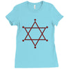 stars Ladies Fitted T-Shirt