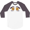 moe pizza eyes 3/4 Sleeve Shirt