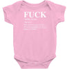 Fuck verb Infant Clothing