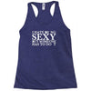i hate being sexy printed Racerback Tank