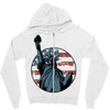 us flag 2 Zipper Hoodie