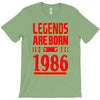 legends are born in 1986 hoodie T-Shirt