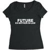 future ex mother in law Women's Triblend Scoop T-shirt