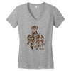 the evolution of groot Women's V-Neck T-Shirt