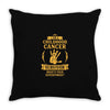 I Am A Childhood Cancer Survivor What's Your Superpower? Throw Pillow