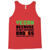 vegan because plant powered badass was not an offical tittle black Tank Top