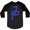 jake paul blue 3/4 Sleeve Shirt