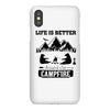 Life Is Better Around The Campfire iPhoneX