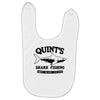 jaws cool shark Baby Bibs