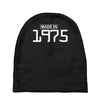 made in 1975 birthday celebration funny party Baby Beanies