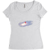 You Are Here Women's Triblend Scoop T-shirt