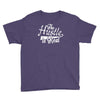 the hustle is real Youth Tee