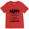 I'm Called Pappy  Because  I'm Way Too Cool To Be Called Grandfather V-Neck Tee