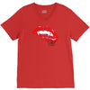 bite me V-Neck Tee
