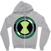 omnitrix symbole ben10 Zipper Hoodie