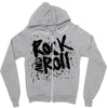 rock music r Zipper Hoodie
